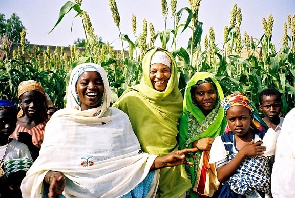 group, women, Nigeria