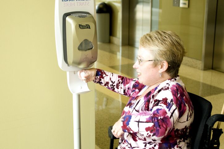 anderzijds sanitizer, automatische dispenser