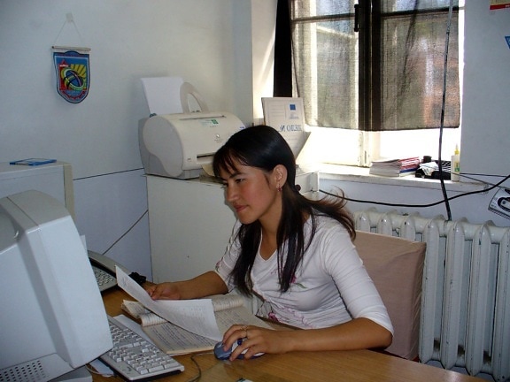 Kirgisistan, ung, ve interesse, civic, engasjement, leder, deltakelse