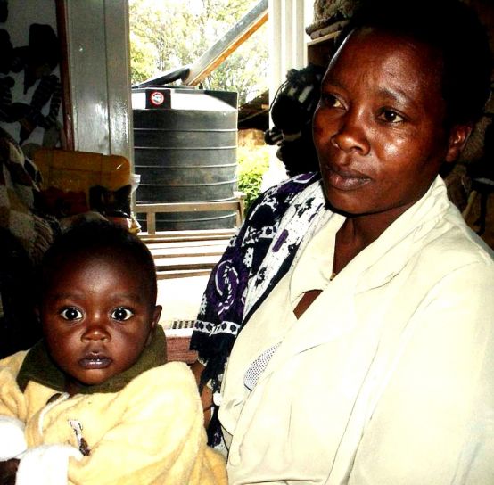 madre, Kenya, los niños, el hogar