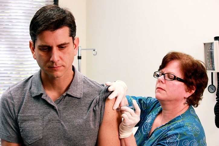 nurce กระบวนการ การจัดการ ยา intradermal ไวรัส ไข้หวัดใหญ่ วัคซีน