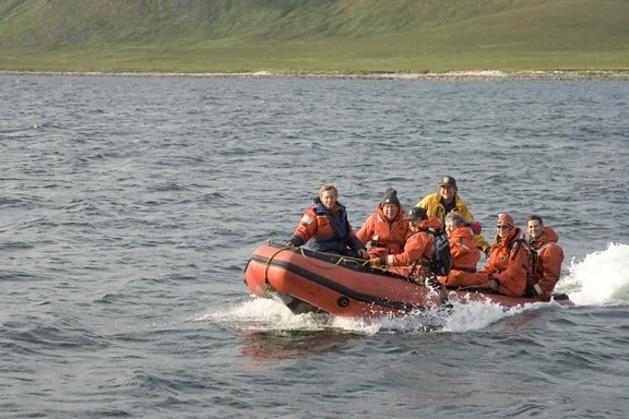 rescue, crew, rescue boath