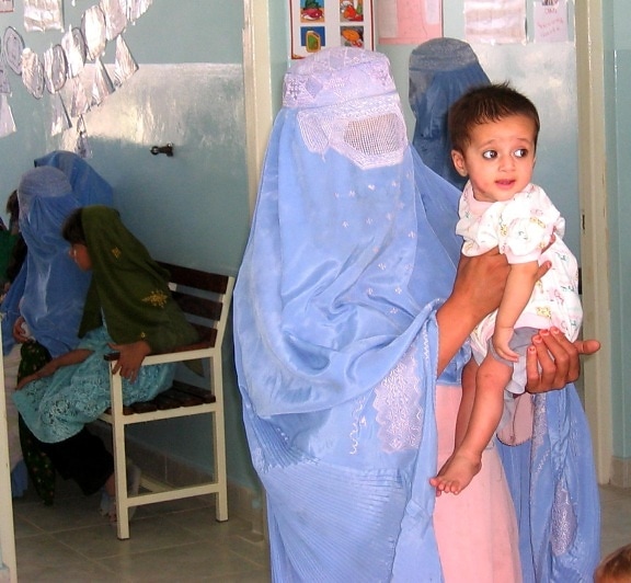 Afghanistan, mor, barn, hälsa, center