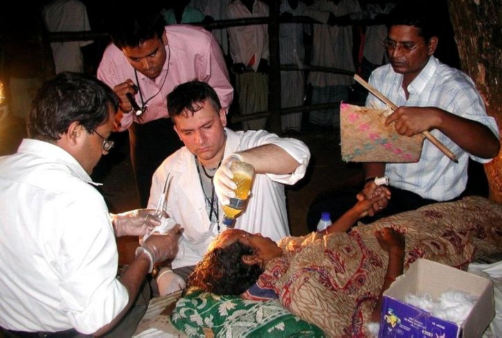 Bangladesch, medizinische, Tornados, Opfer