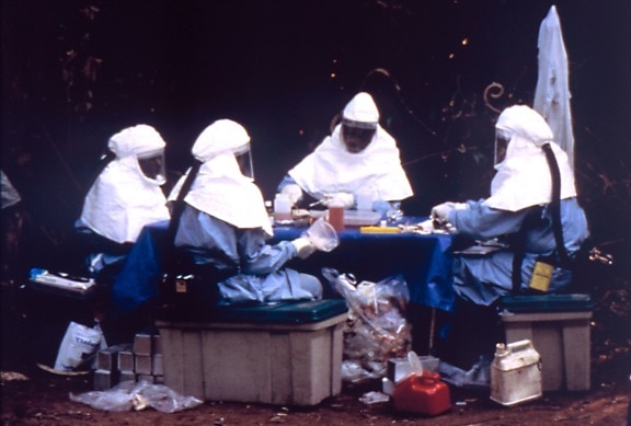 Ebola, testování