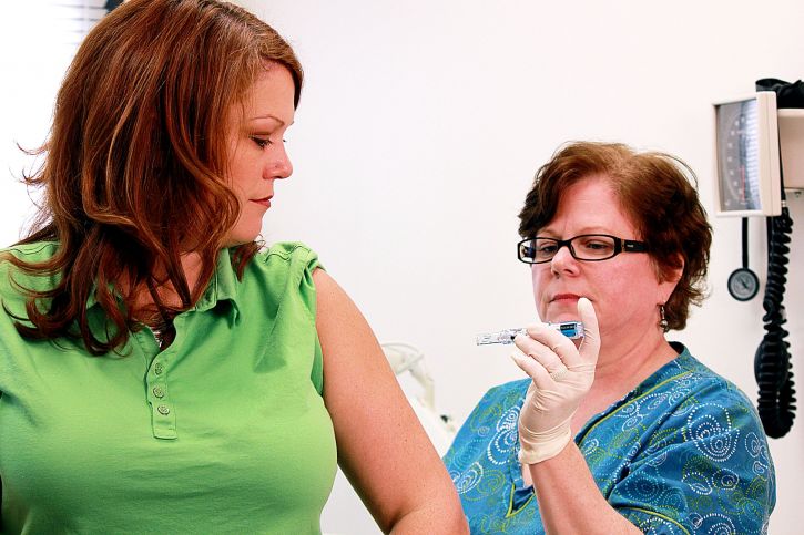 Grippe, Impfstoff, Schutz, drei, Grippe, Viren, Forschung, zeigt