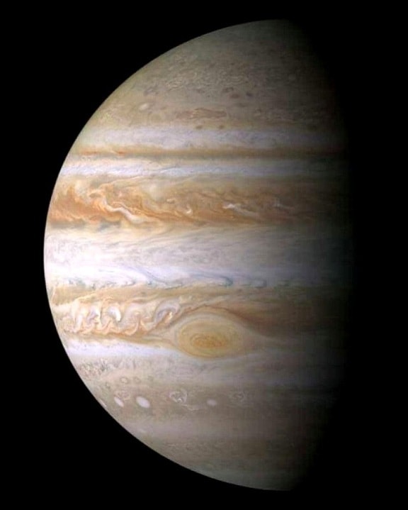 Юпитер, планетата, Слънчевата система