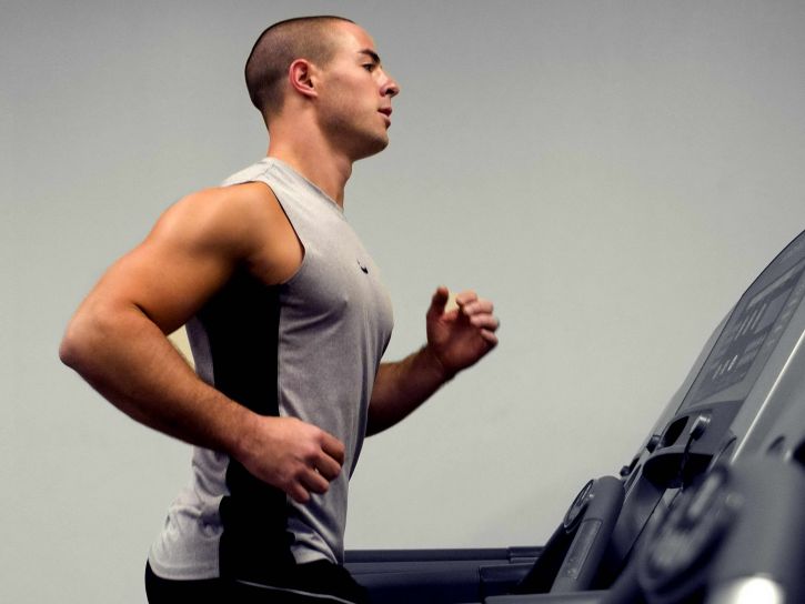 running, treadmill, aerobic, exercising, sport