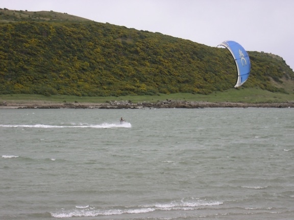 kite, surfing