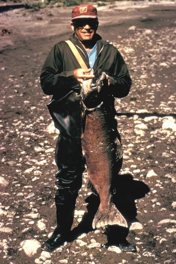 fisherman, king, salmon