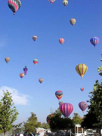 balloons, sky