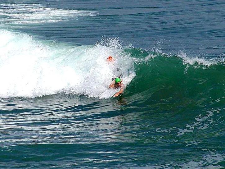 oceán, vlny, bodysurfing, sportovní