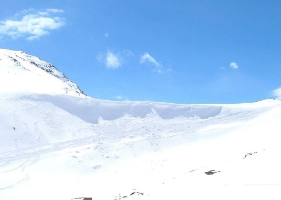 Ski, Alpy, svetlé, deň
