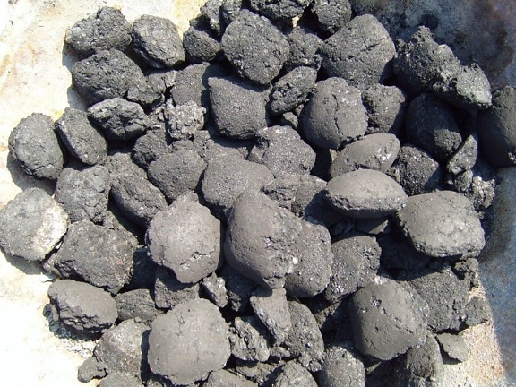 въглен, briquets, текстура