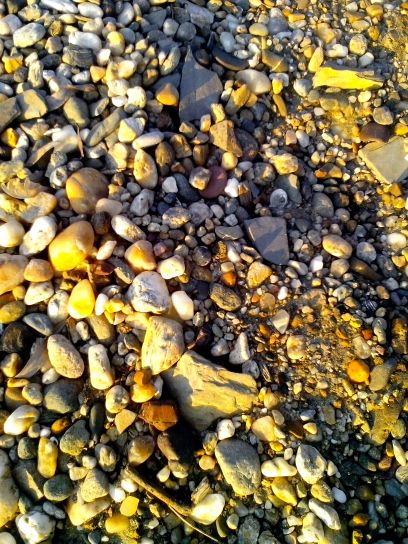 鹅卵石, 沙滩, 质地