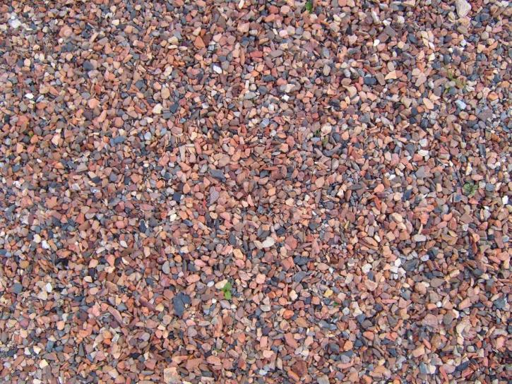 red, pebbles, rocks
