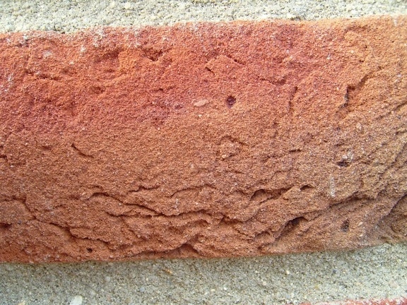 brique, mur, à proximité