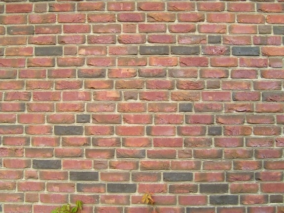 red, brick, texture, wall