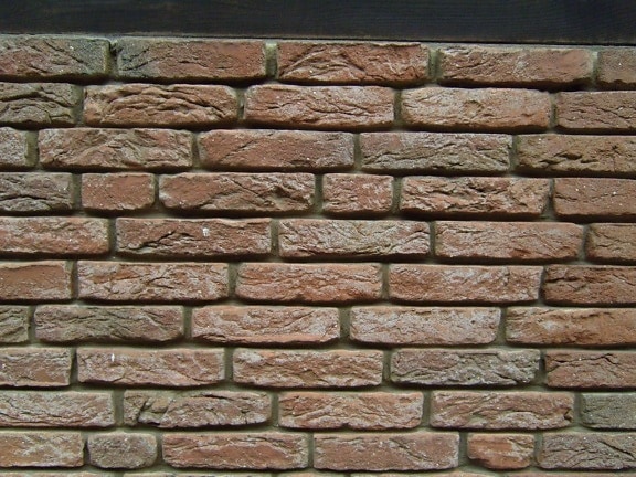 red, old brick, pattern