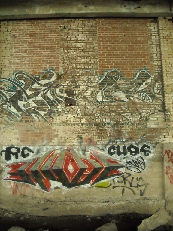 граффити, конструкции