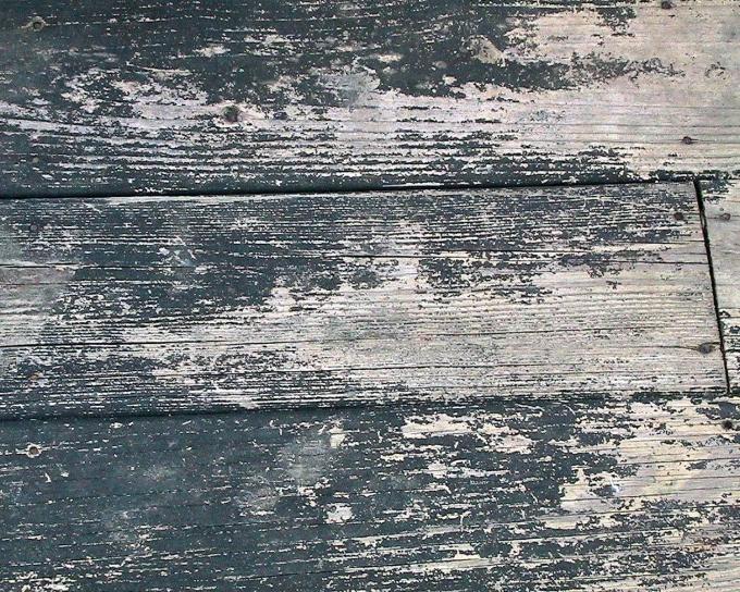 old, weathered, decking