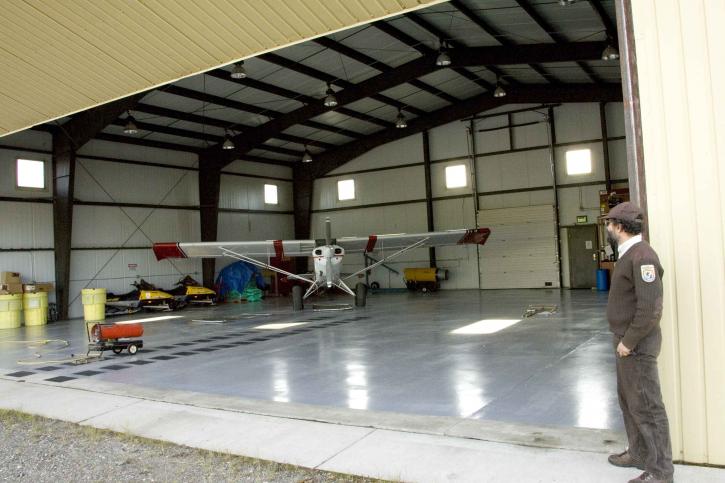 aircraft, hanger