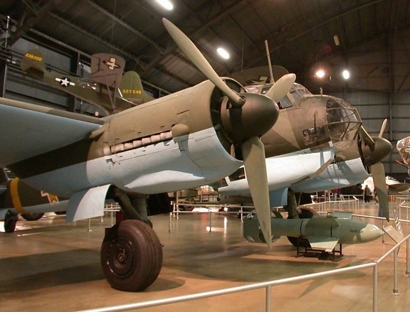 fritz, poślizg, bomba, usaf, Junkers, Muzeum
