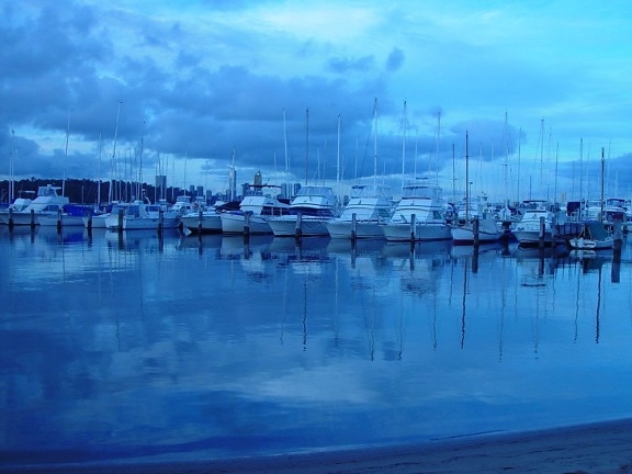 boats, reflections, royal, perth, yacht, club