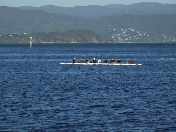 rowing, eight