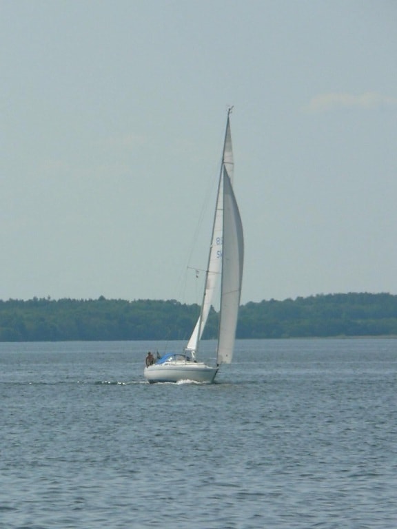 sailing, boat