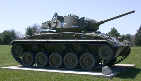 查菲堡, 轻型, 坦克