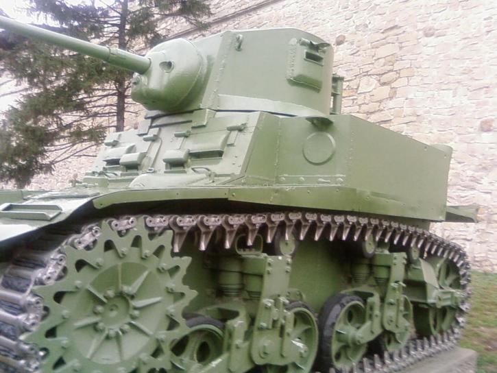 first ww2 tank battle