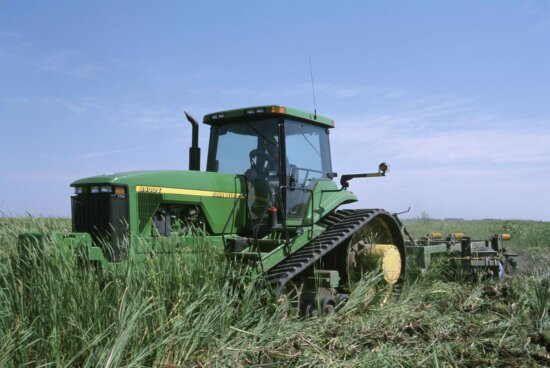 big, stron, tractor, wehicle, work, grass