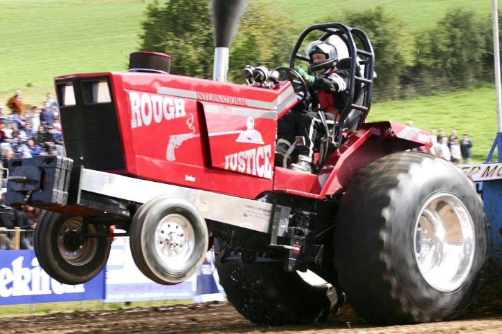race, hurtig, traktor