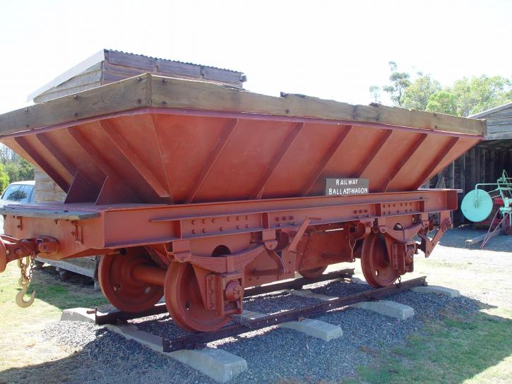 ballast, wagon