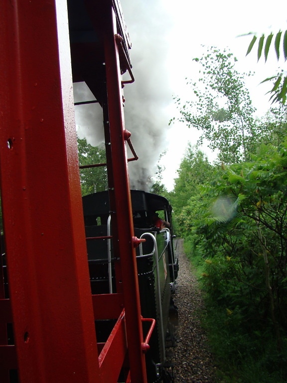 steam, train, ride