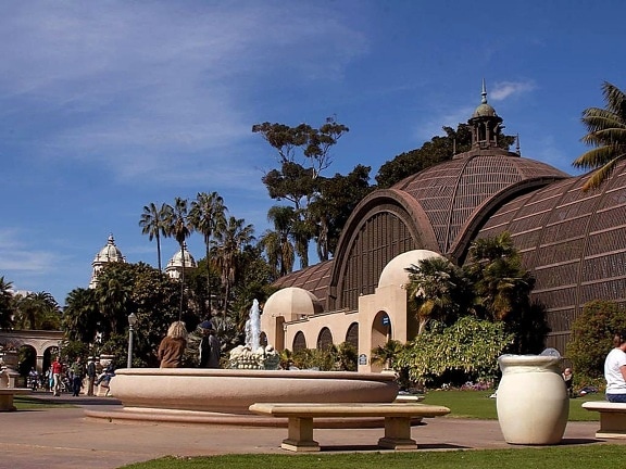 Balboa, parco, Arboreum, Diego