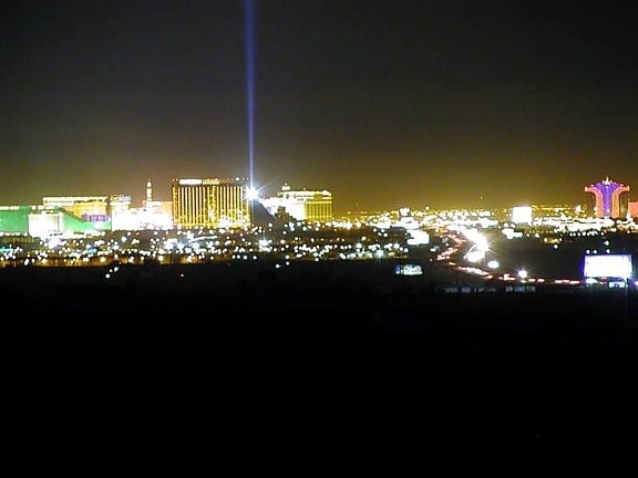 Vegas, nighttime
