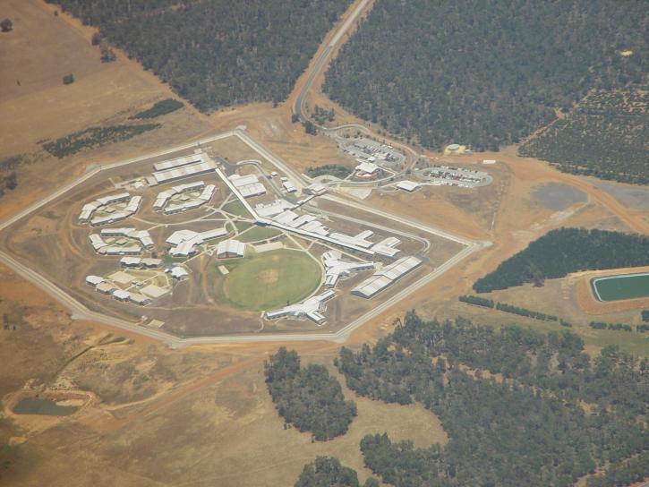 prisão, ocidental de facilidade, leste, Perth, Austrália