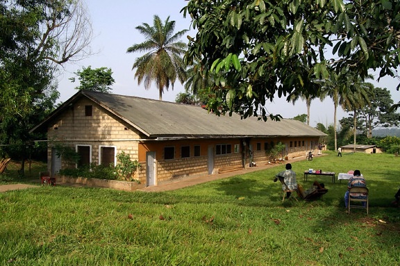 laboratoire, bâtiment, Lusakela, l'agriculture, la station