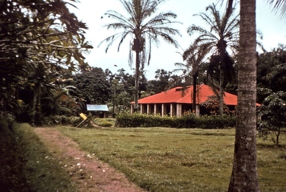 yambuku、ザイール、民主共和国コンゴ、病院