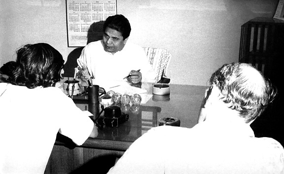 Bangladesh, Sekretaris, Kesehatan, duduk, Meja, Rapat