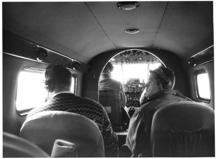 men, aircraft, cockpit, old, vintage, photo
