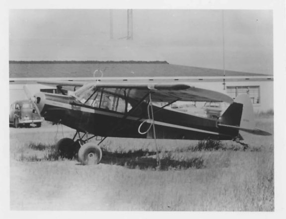 небольшой самолет, старинные, исторические, Фото