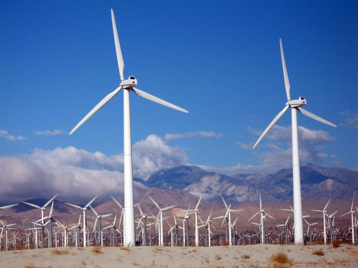 up-close, wind turbines, wind, electricity