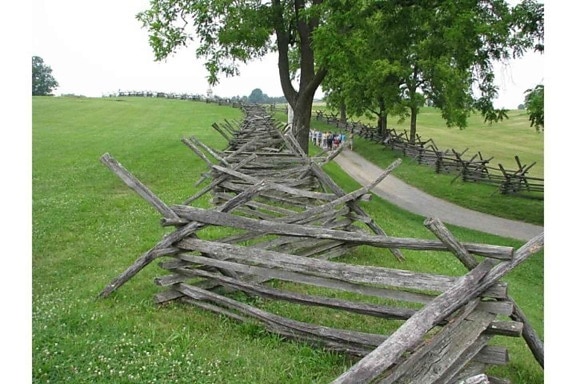 Antietam national battlefield, staket